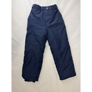 Children's Place Snow Pants Navy Blue Ski Snowsuit Winter Adjustable Kids Size 7